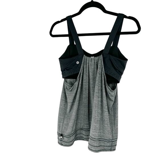 Lululemon Run Back On Track Tank - Empire Waist Layered Design - Size 8 - Picture 11 of 16